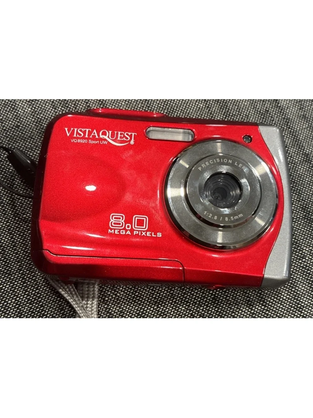 Red 8.0MP Digital Camera